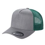 Tencel Solid Curved Bill - H.GREY/D.GREEN