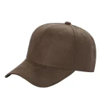 Suede Hat - 6 Panel - BROWN