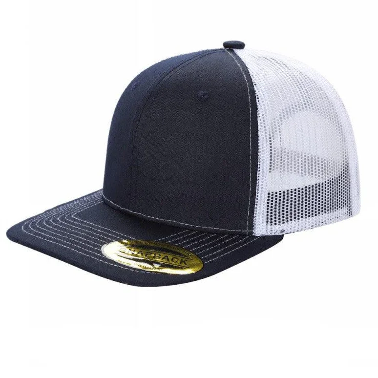 6 Panel Trucker Mesh Snapback - Image 2