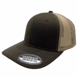 6 Panel Trucker Mesh Snapback - Olive/khi