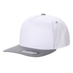 Tencel Curved Bill - WHITE/L.GREY
