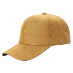 Suede Hat - 6 Panel - MUSTARD